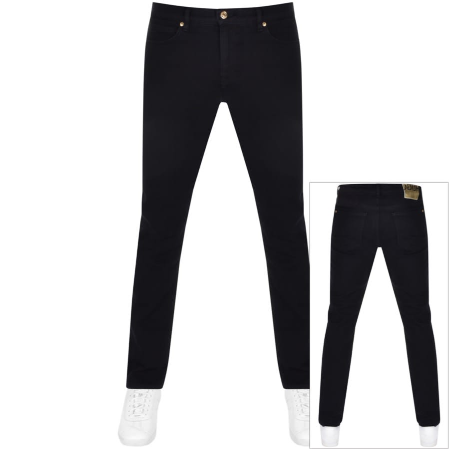 Alternative Image for ProductHUGO 708 Slim Fit Jeans Black1